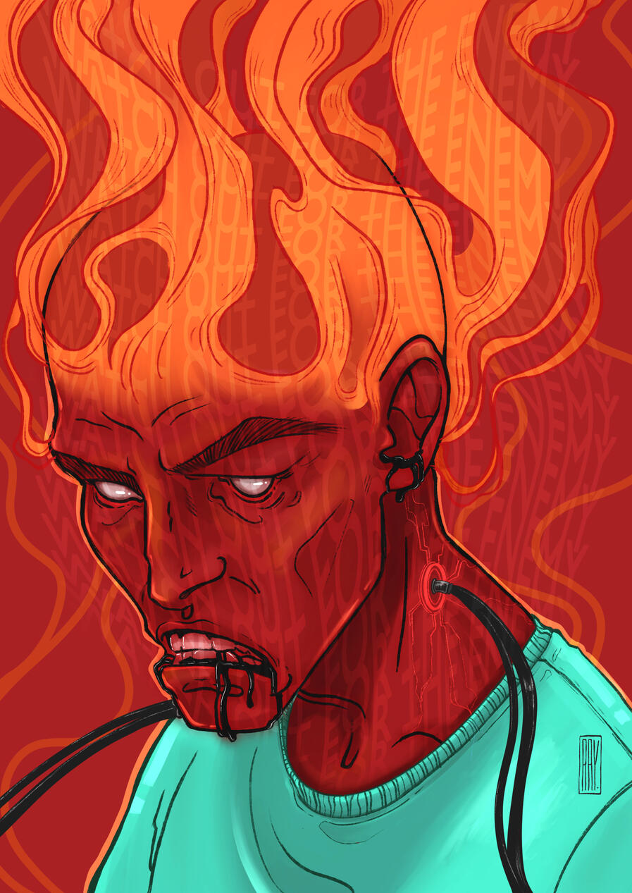 Watch out for the enemy