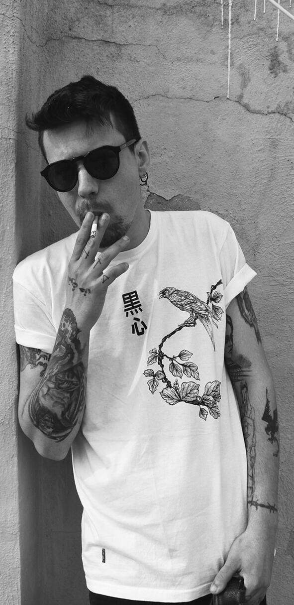 Gamma Ray - Kuro Kokoro Line - Tee